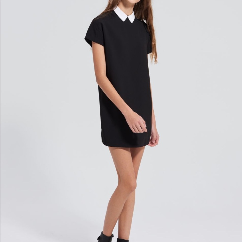 Peter Pan collar dress (Wednesday Addams Dress)