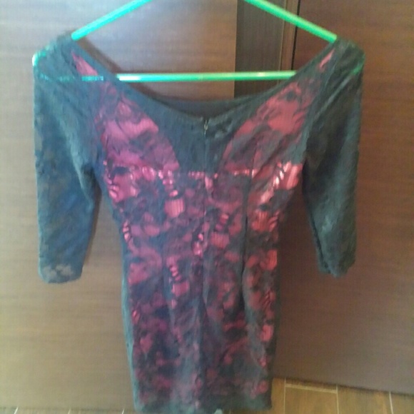 Evening Lace Dress - Picture 2 of 6