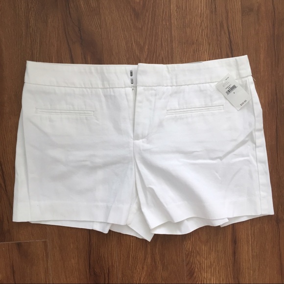 GAP clean front shorts white size 0 - Picture 1 of 3