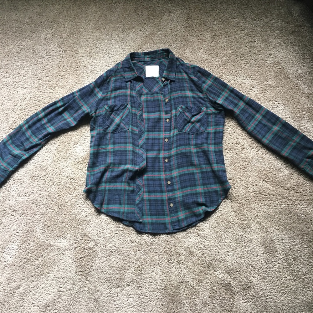 Abercrombie & Fitch boyfriend flannel