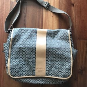 Coach Messenger/Diaper Bag