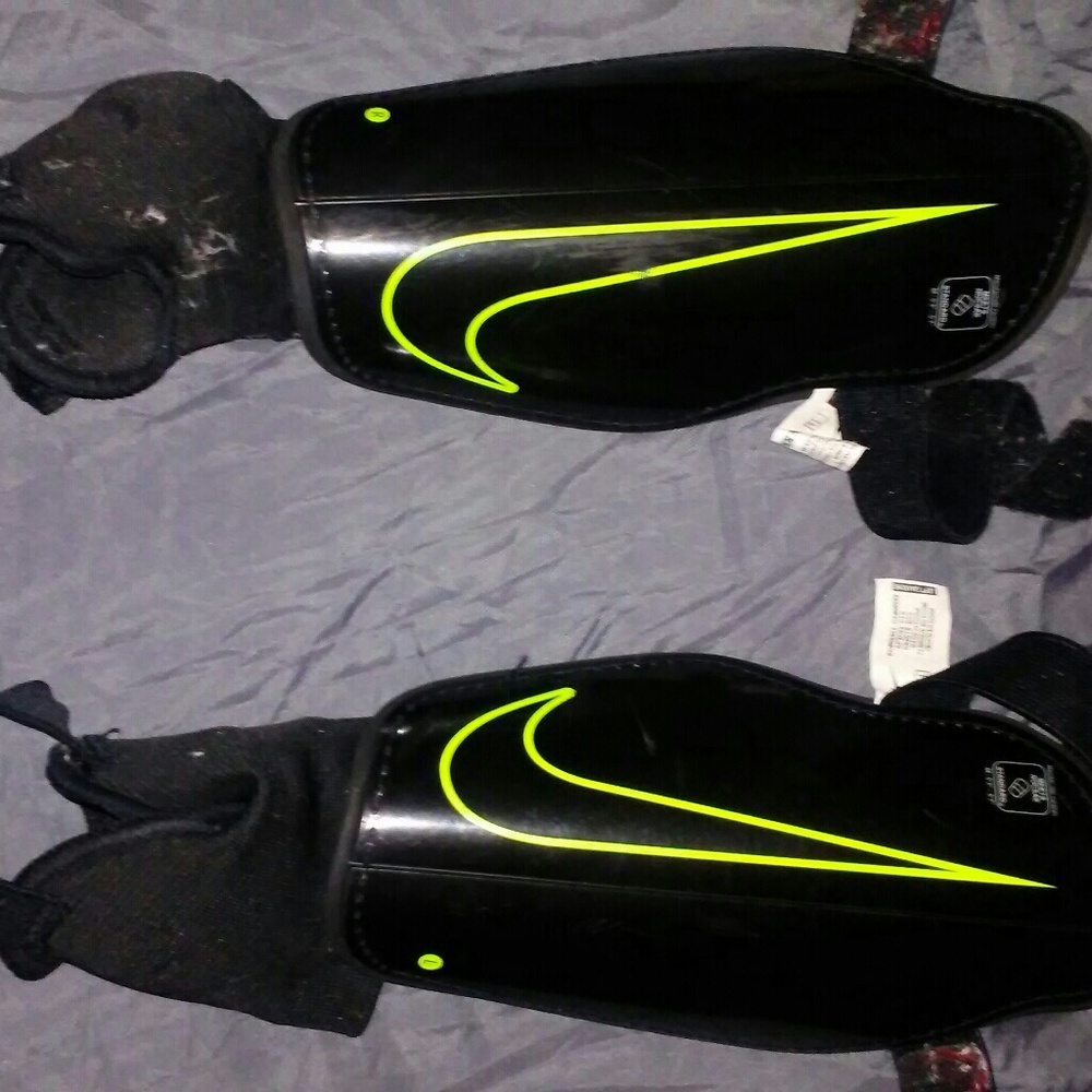 Nike soccer shin guards