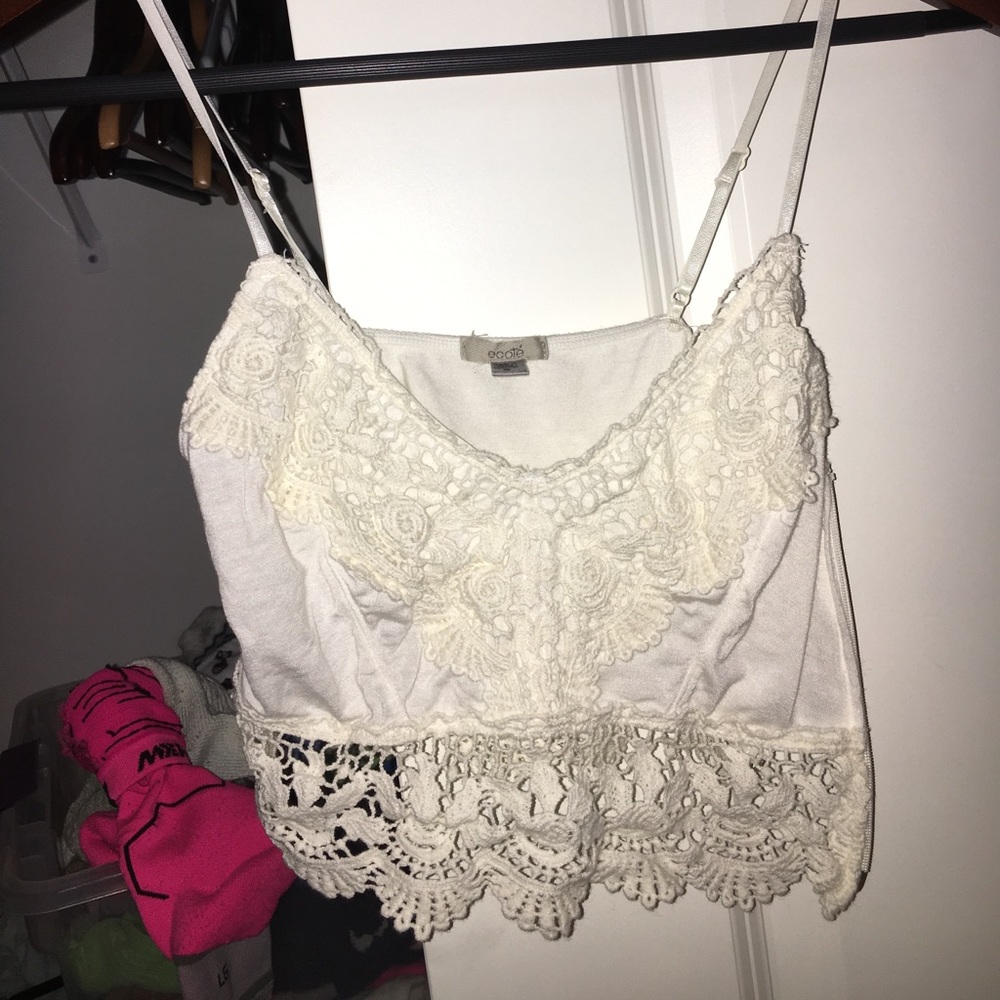 Lace bralette/ crop top from urban outfitters!