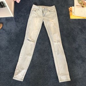 American Eagle Ripped Skinny Jeans