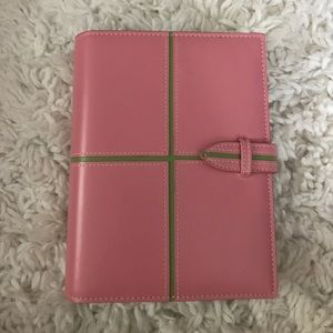 Franklin Covey leather spiral planner