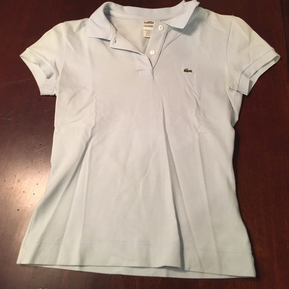 Lacoste size 34 woman's polo