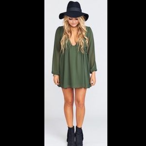 Dakota Dress - Willow Chiffon - Extra Large