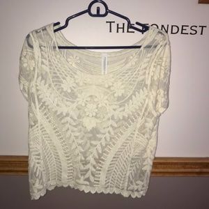 lace shirt