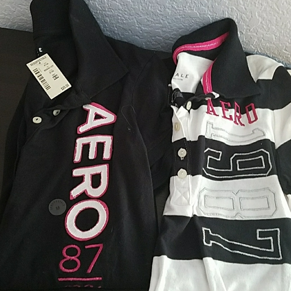 3 Aeropostale polos