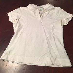 Size 38 woman's Lacoste polo