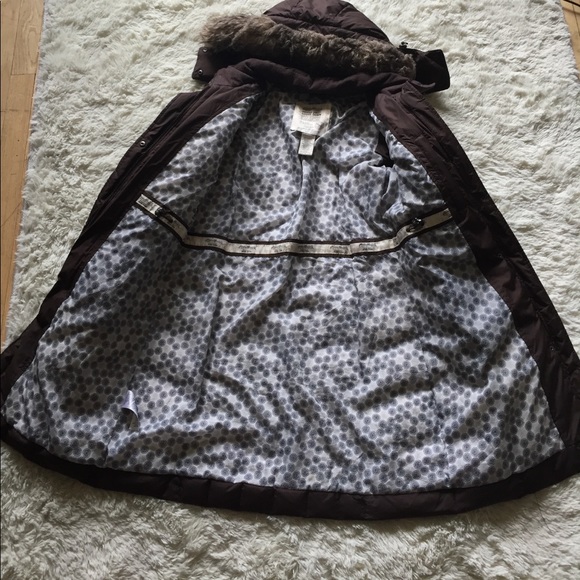 Brown Eddie Bauer down jacket - Picture 2 of 4