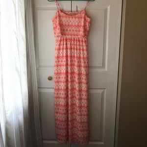 Ikat maxi dress