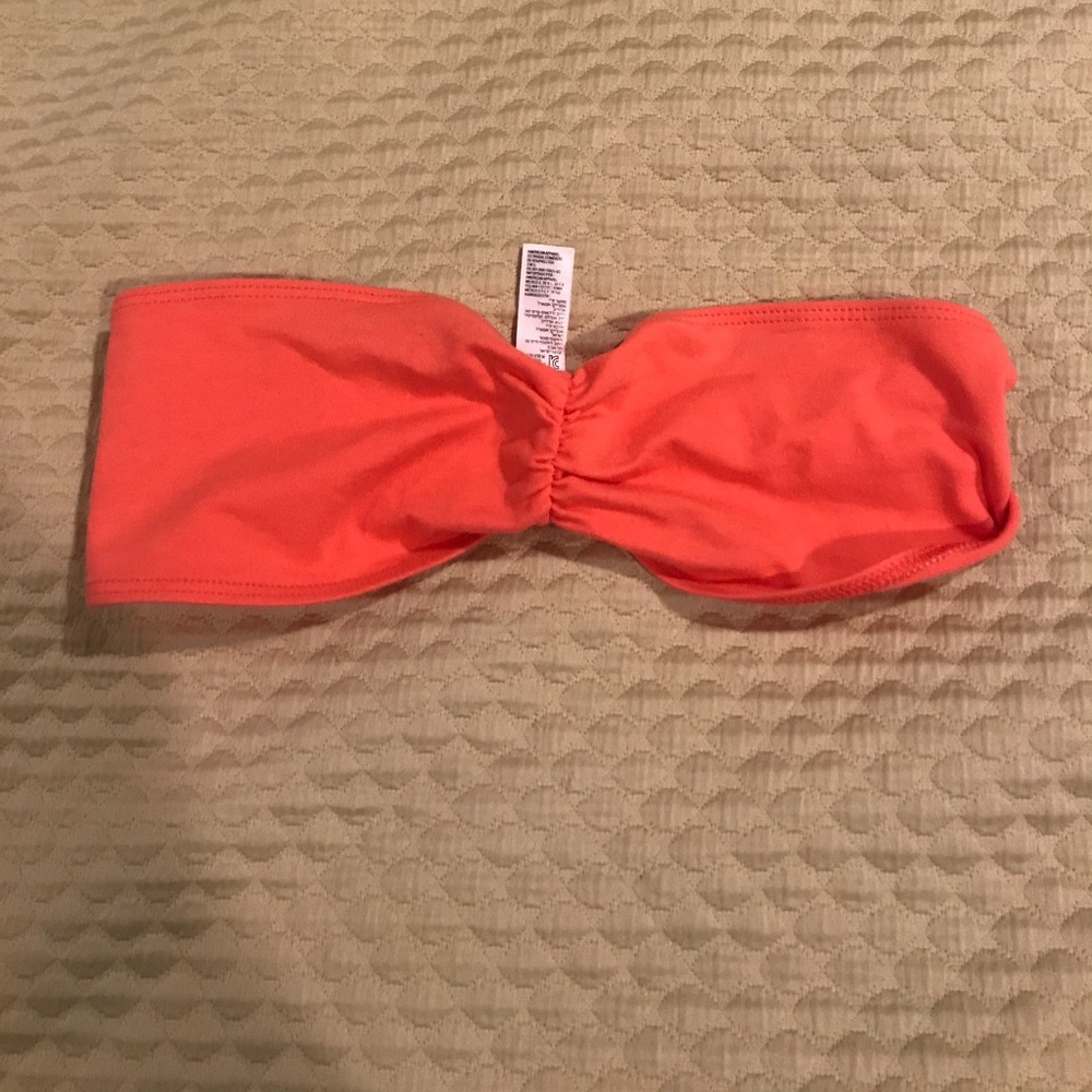 Orange American Apparel bandeau