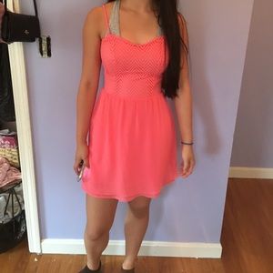 Pink dress