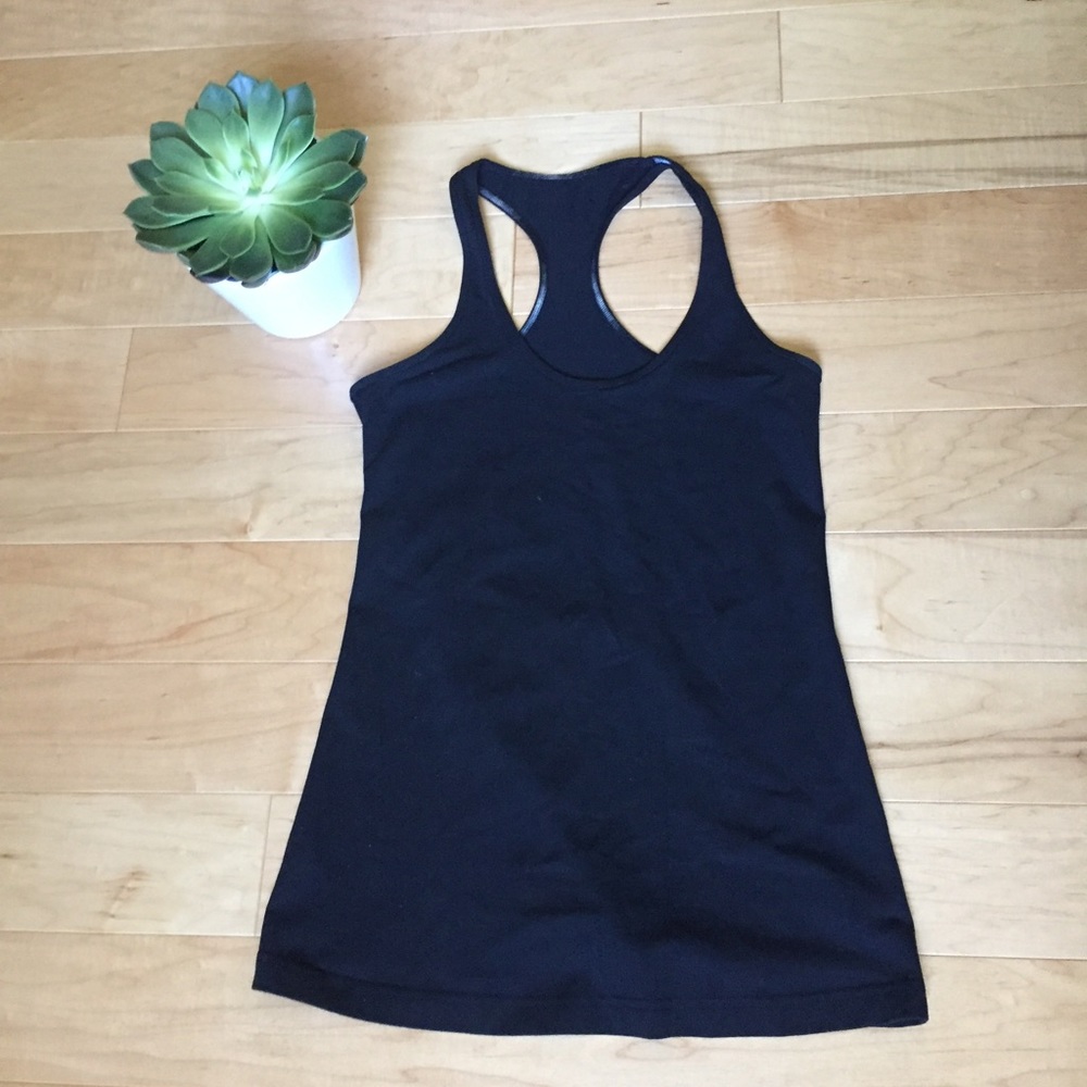 Lululemon Cool Racerback Tank Black Size 4