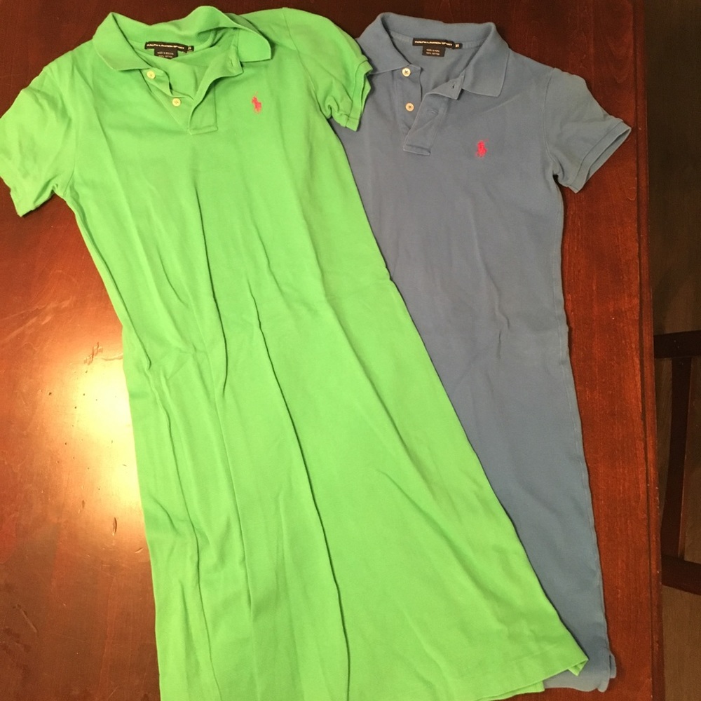 2 XS polo dresses