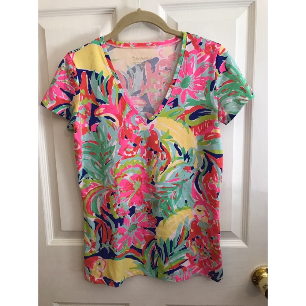 Lilly Pulitzer Casa Banana Michele Shirt