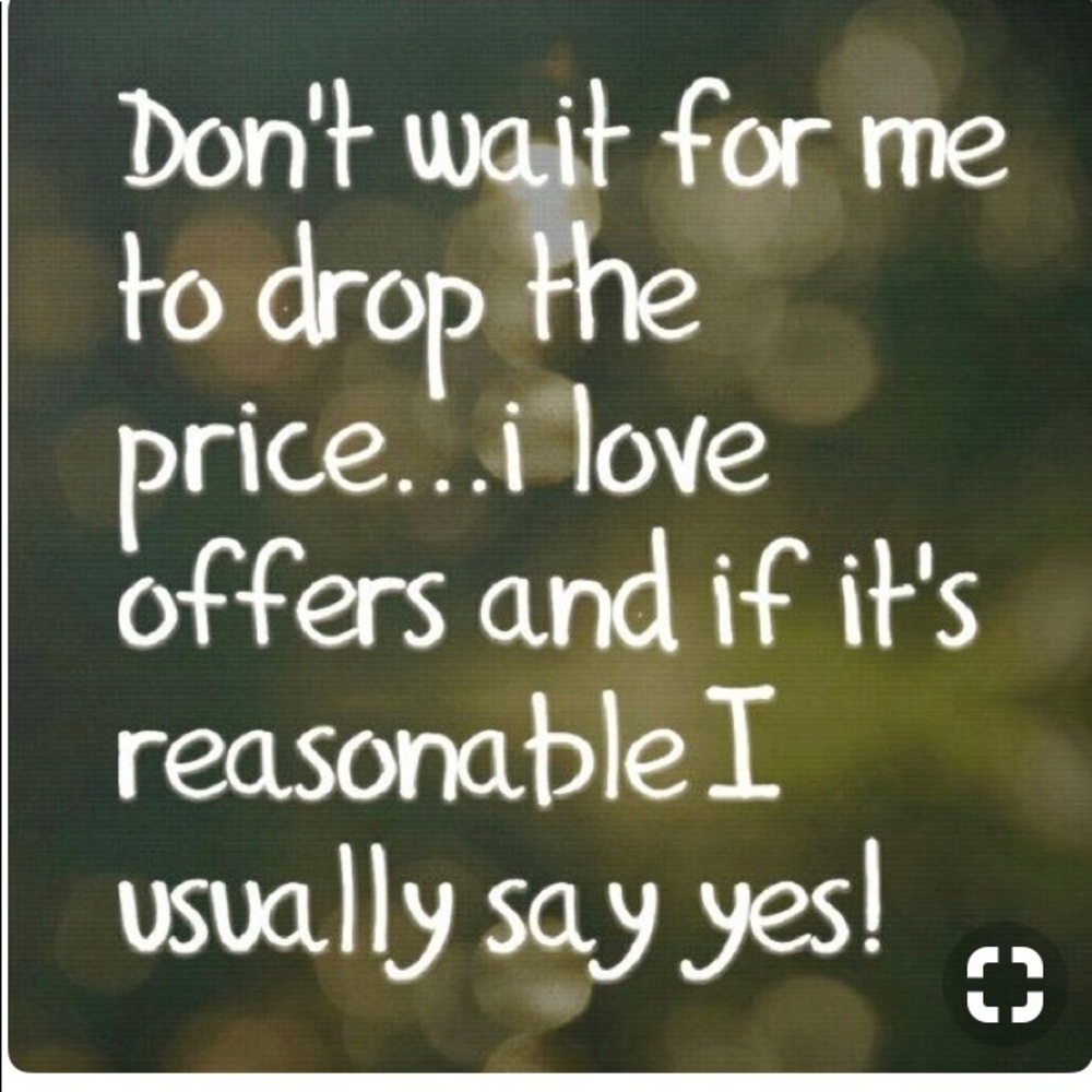 Make me an offer.