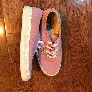 Authentic Pink Vans