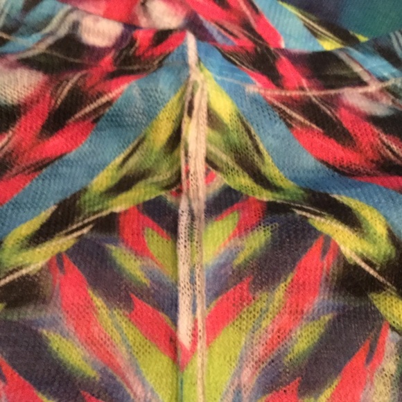 Multi Colored Top in Yellow - Picture 2 of 2