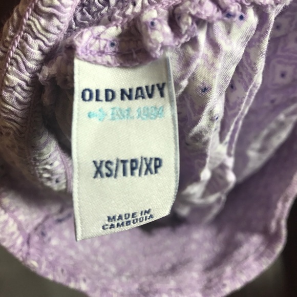Old Navy Girls Lavender & Purple Rayon Skirt - Picture 3 of 3