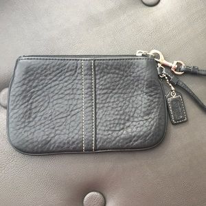 Coach Leather Wristlet