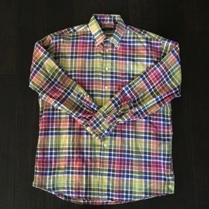 Burberry Oxford Shirt,multi-color