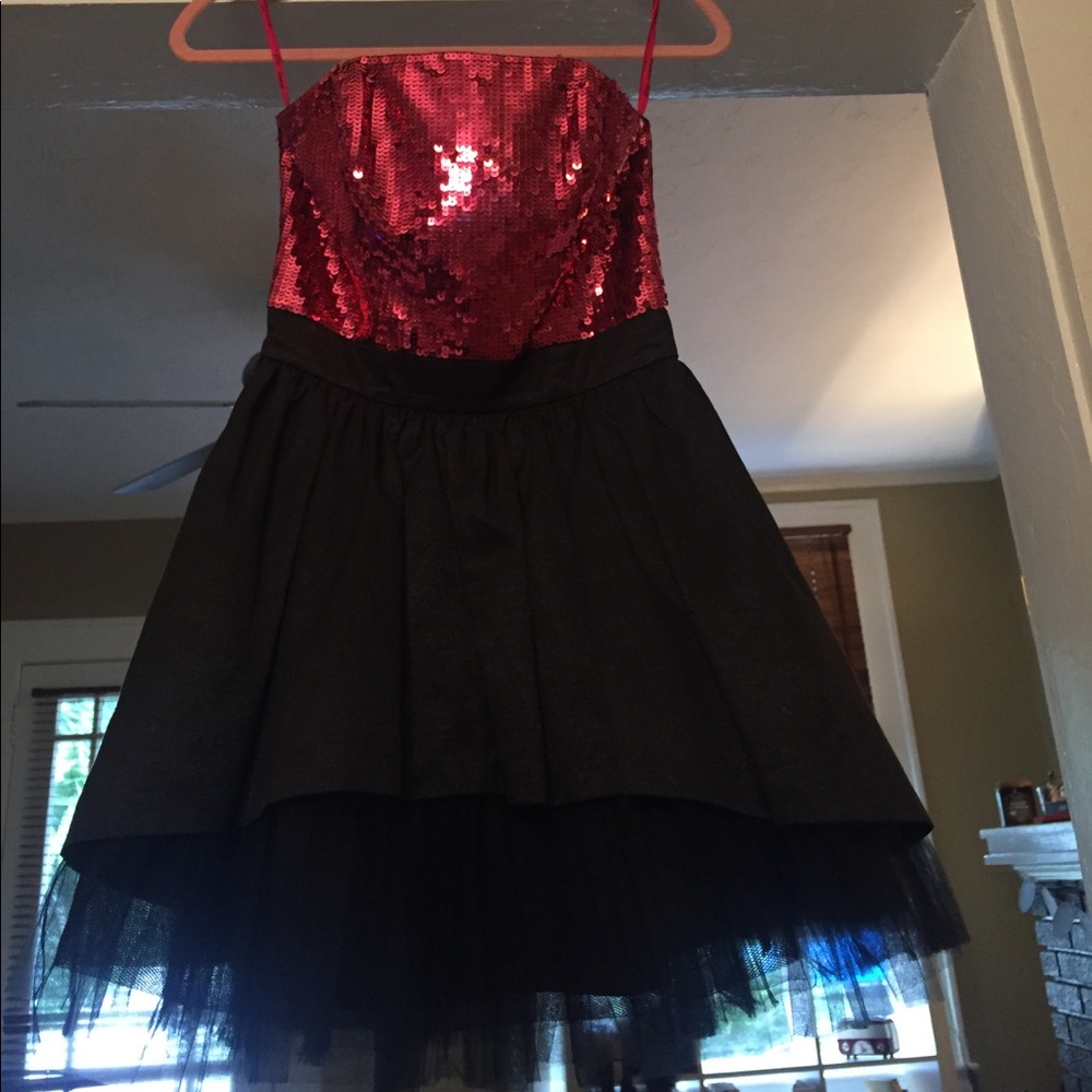 Betsey Johnson Peggy Sue Strapless Dress