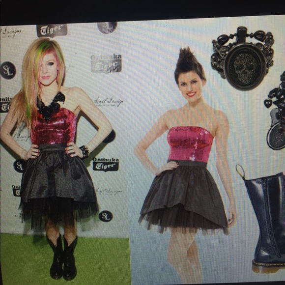 Betsey Johnson Peggy Sue Strapless Dress - Picture 4 of 4