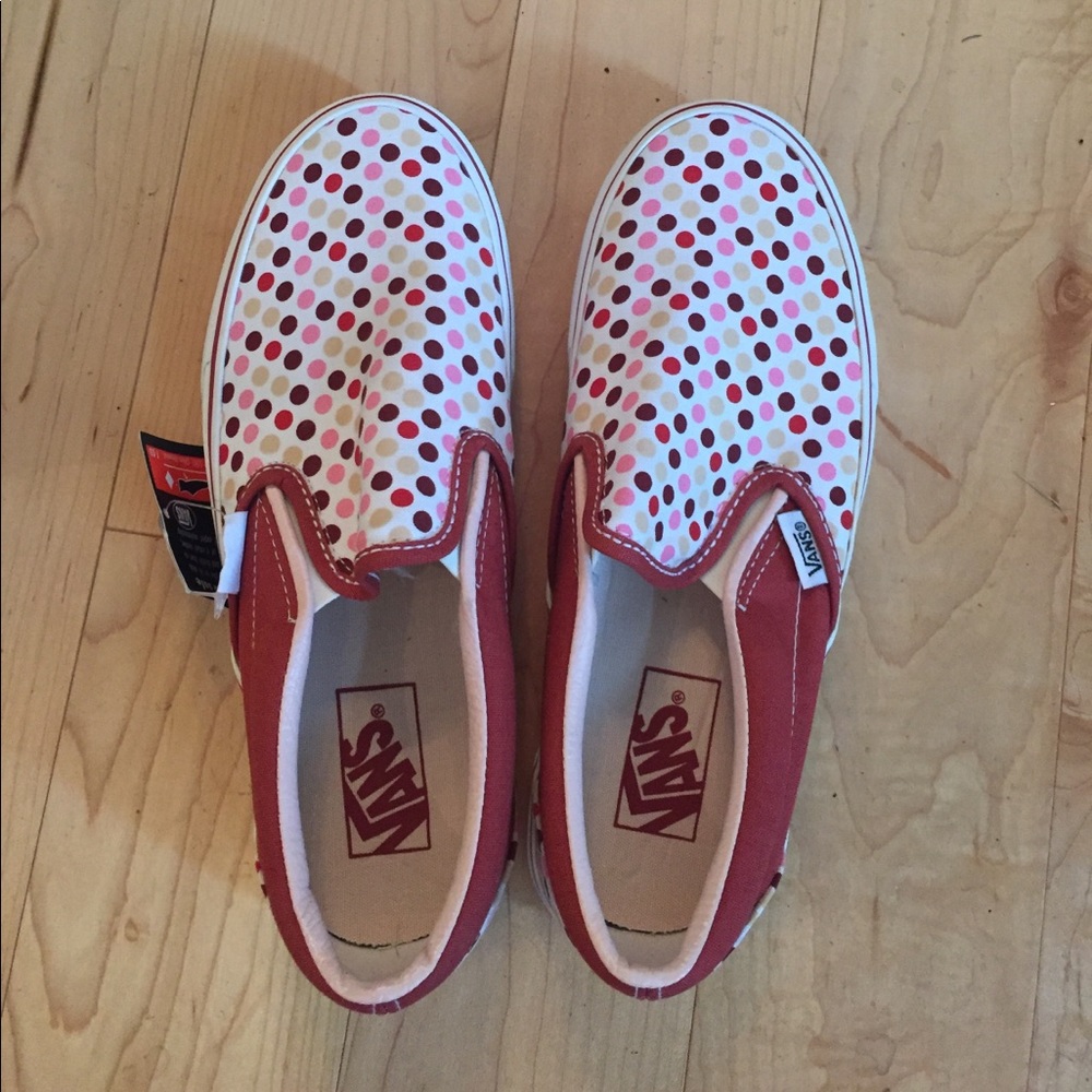 Polka Dot slip-on Vans