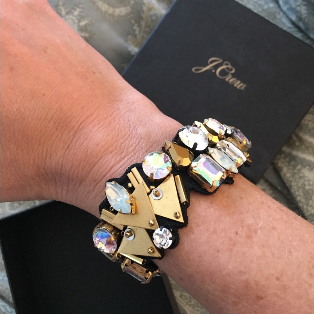 NWT J. Crew Tie Bracelet with Studs