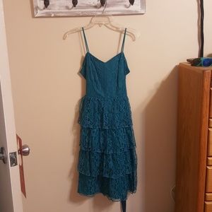 Teal dress