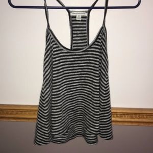 american eagle striped swing racerback tank top