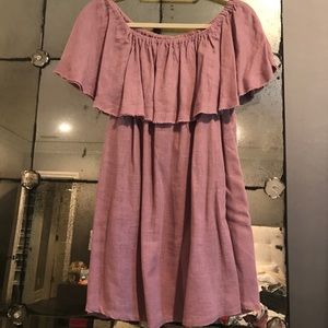 off the shoulder dress