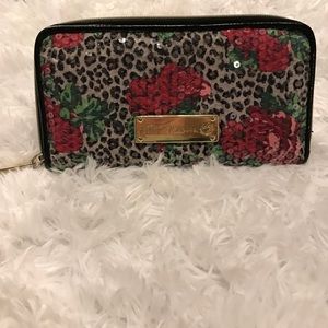 Betsey Johnson Zip Around Wallet