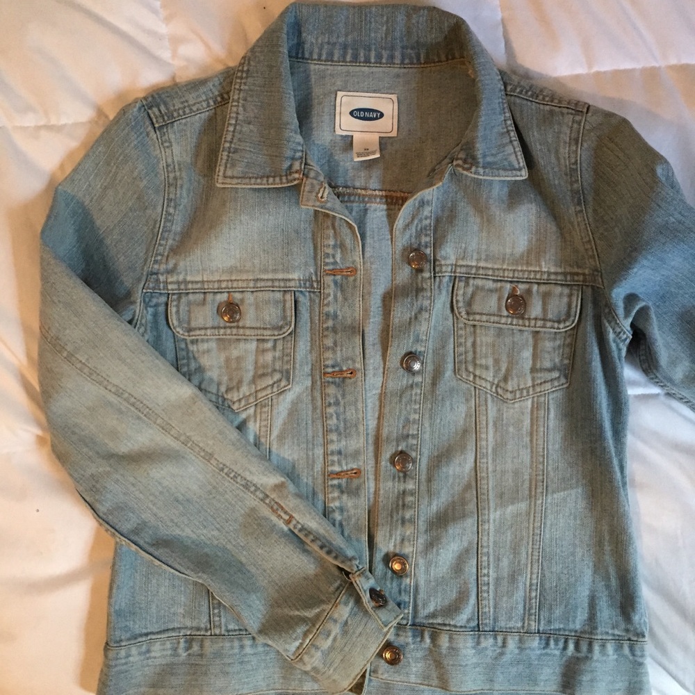 Light Wash Denim Jean Jacket