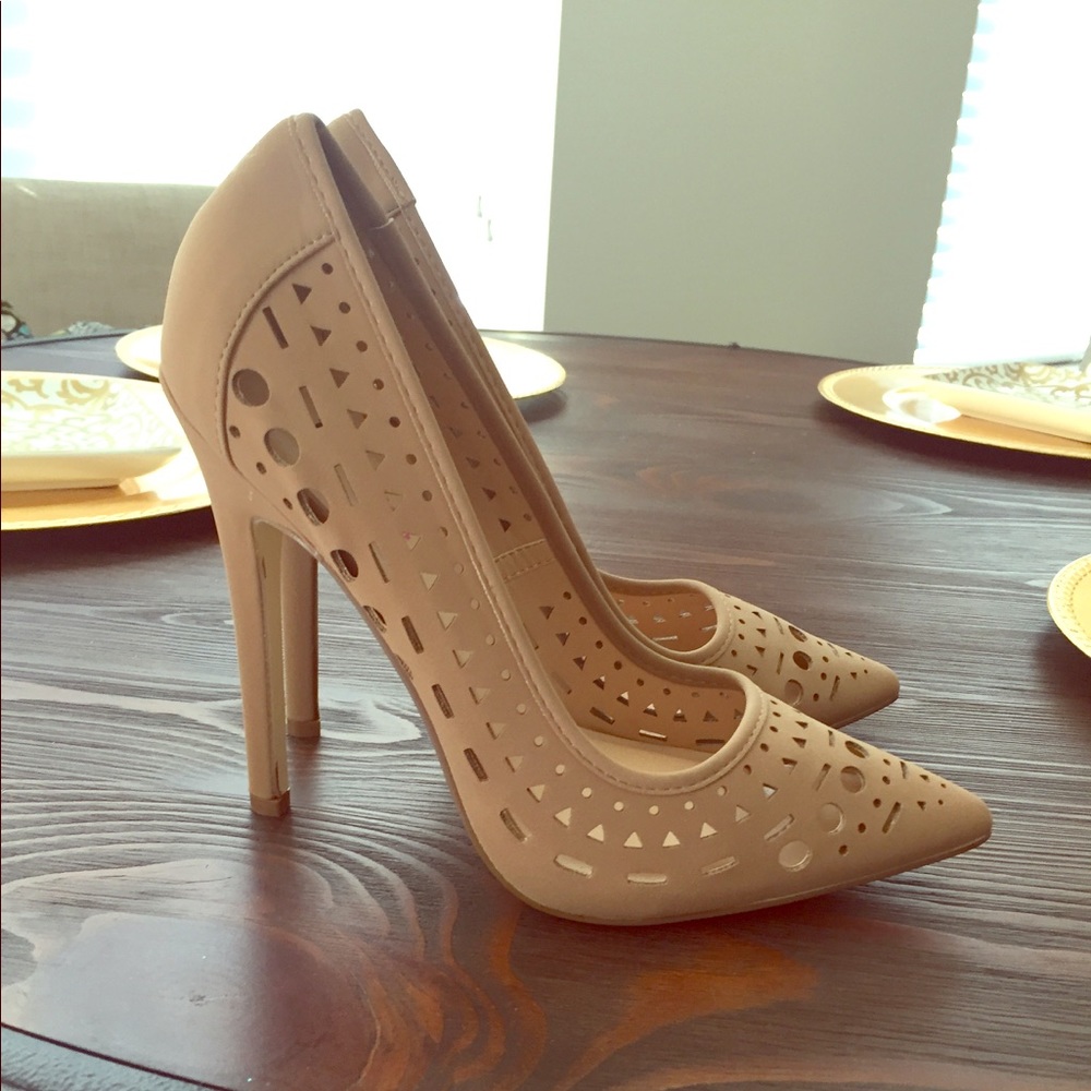 Nude heels