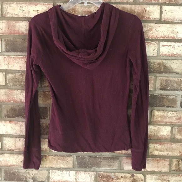 Aeropostale maroon/burgundy sweater - Picture 2 of 3