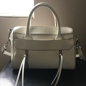White Express purse.