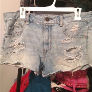 American Eagle jean shorts