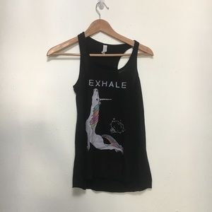 Silly unicorn yoga tank 🦄💕