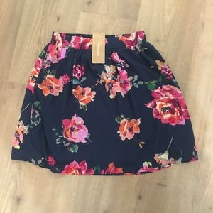 Floral Skirt - Francesca's
