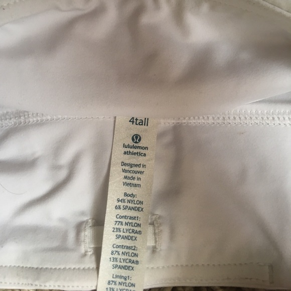 Lululemon white skirt - Picture 2 of 3