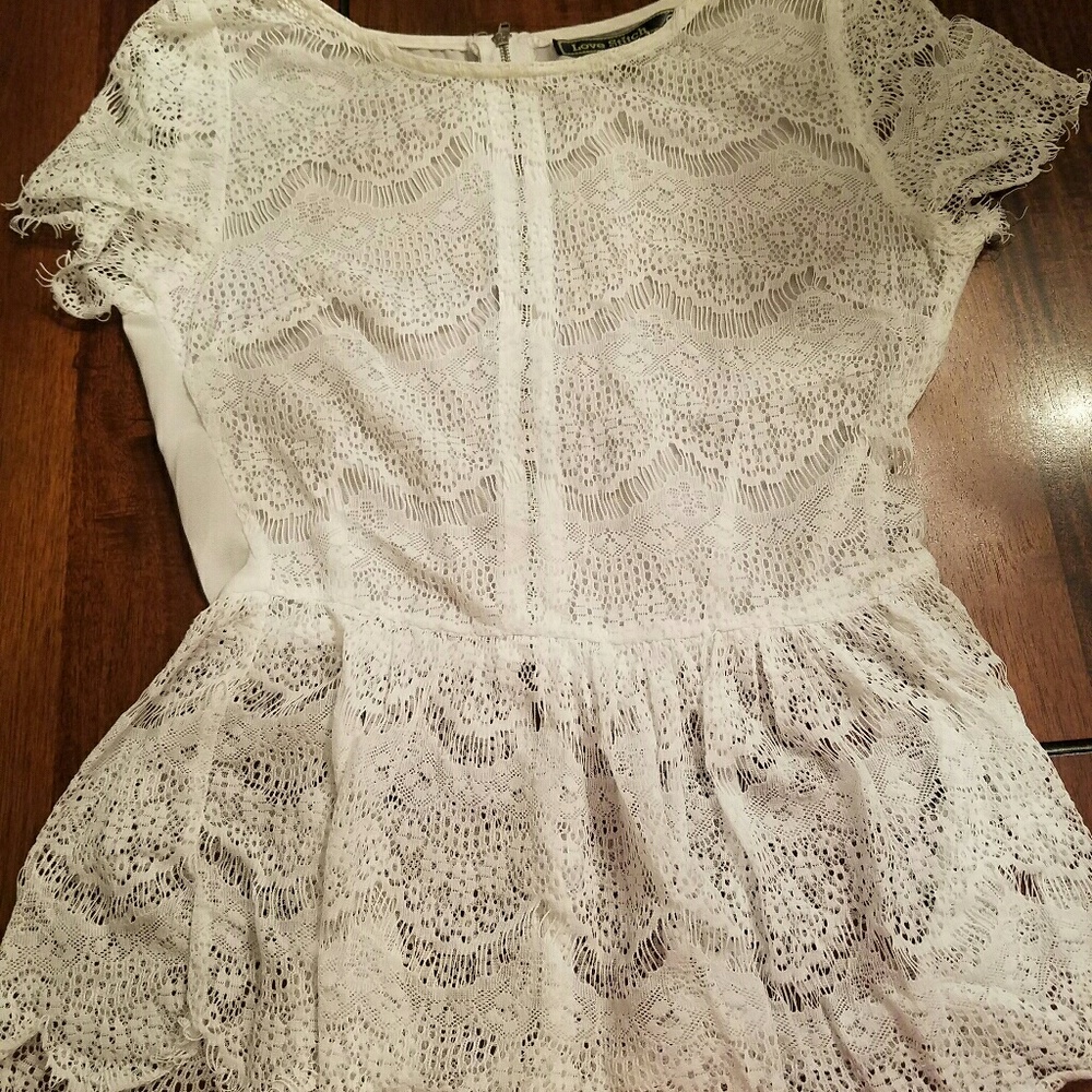 White Lace top