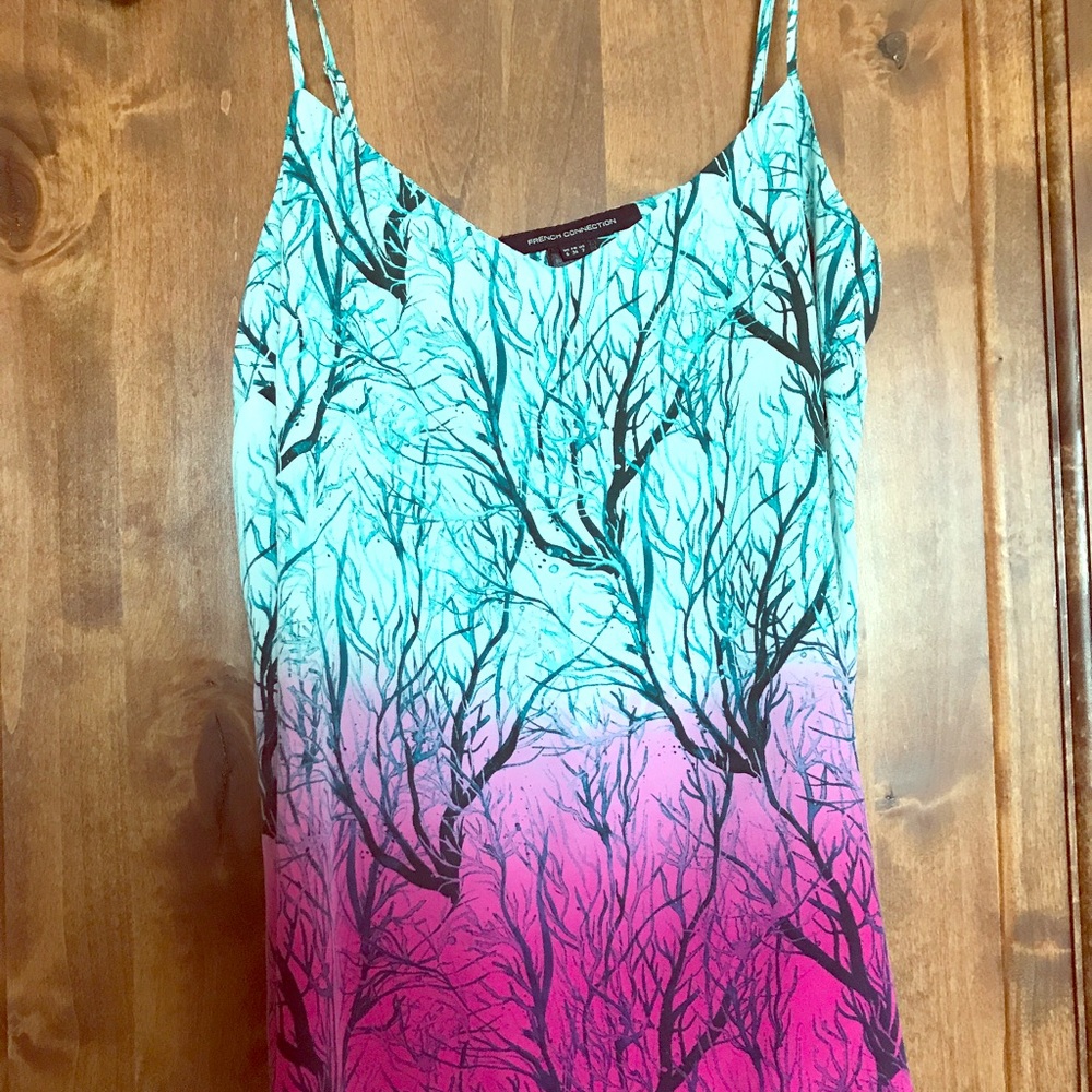 Silk spaghetti strap camisole