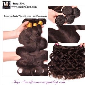 Peruvian Body Wave Human Hair Extensions