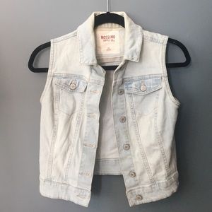 Fall Denim Vest