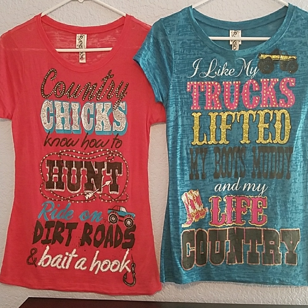 2 country shirts
