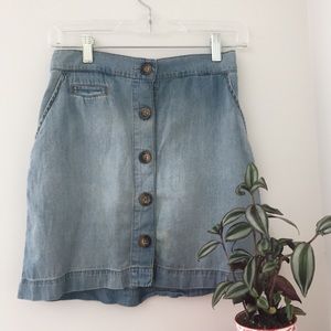 Cute Casual Denim Skirt