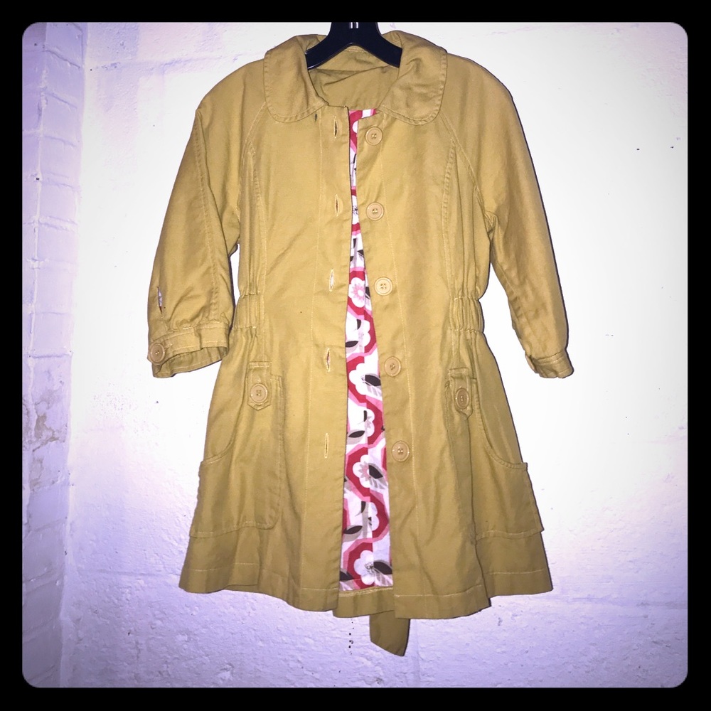 Pea green button up petty coat